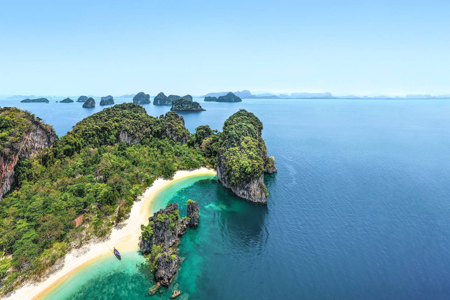 Strand und Dschungel in Thailand