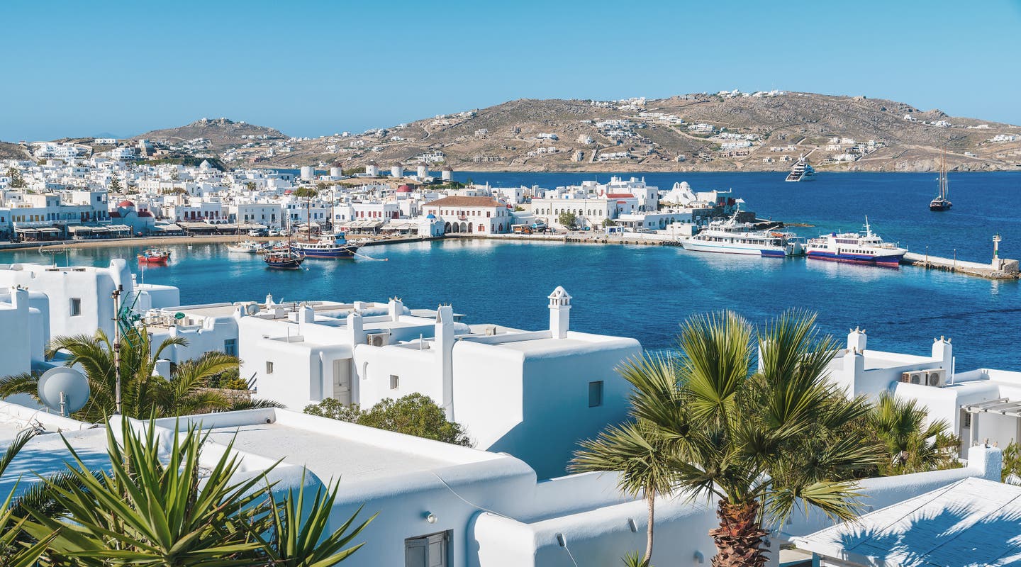 Mykonos: Sehenswürdigkeiten vom Hafen bis in die City