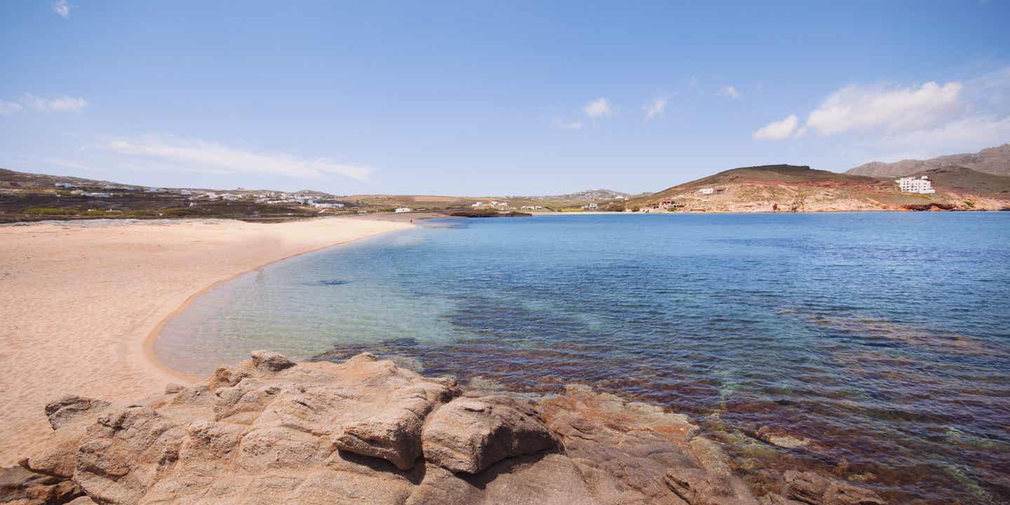 Schönste Strände Griechenlands: Elia Beach auf Mykonos