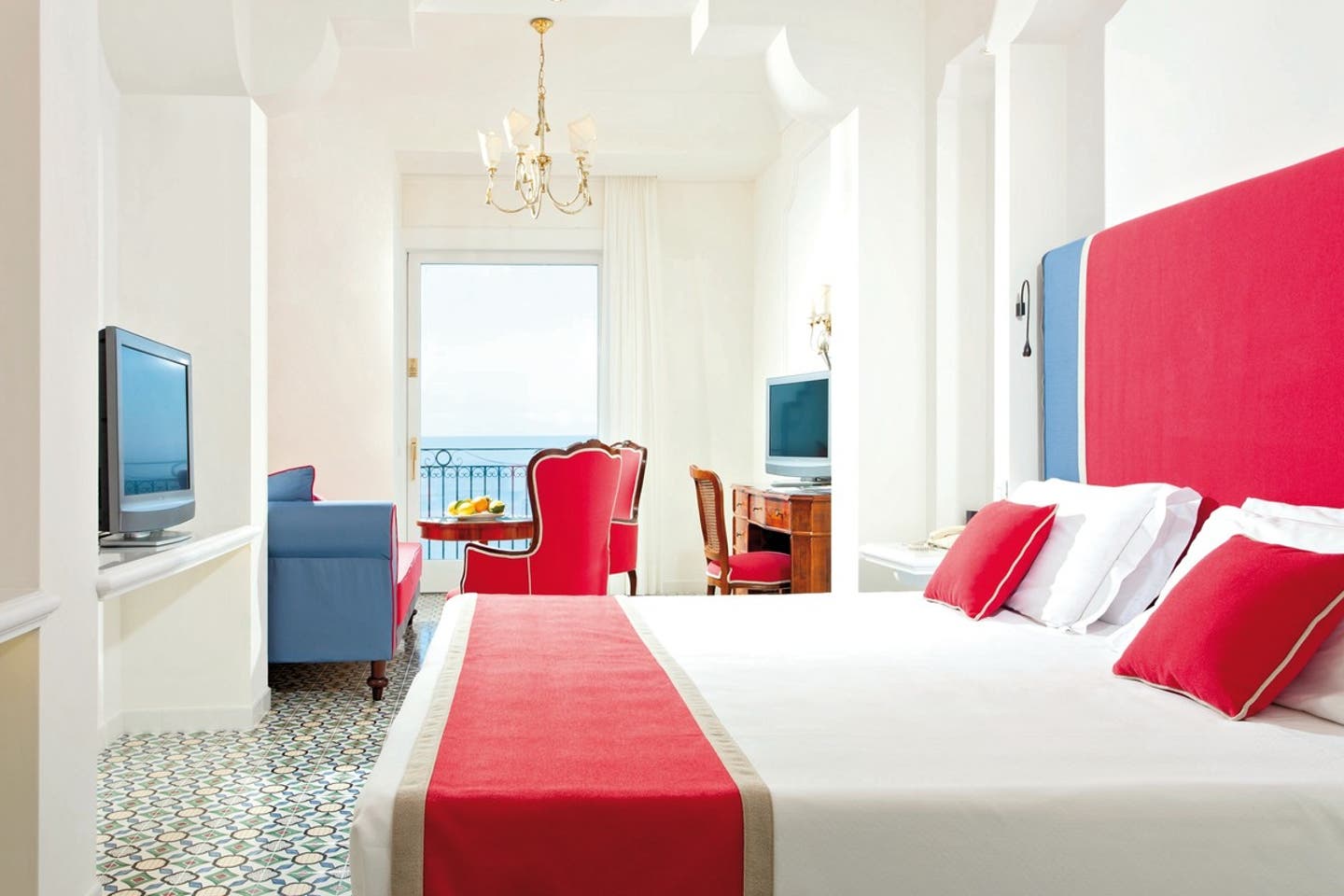 Wohnbeispiel Doppelzimmer seitl. Meerblick