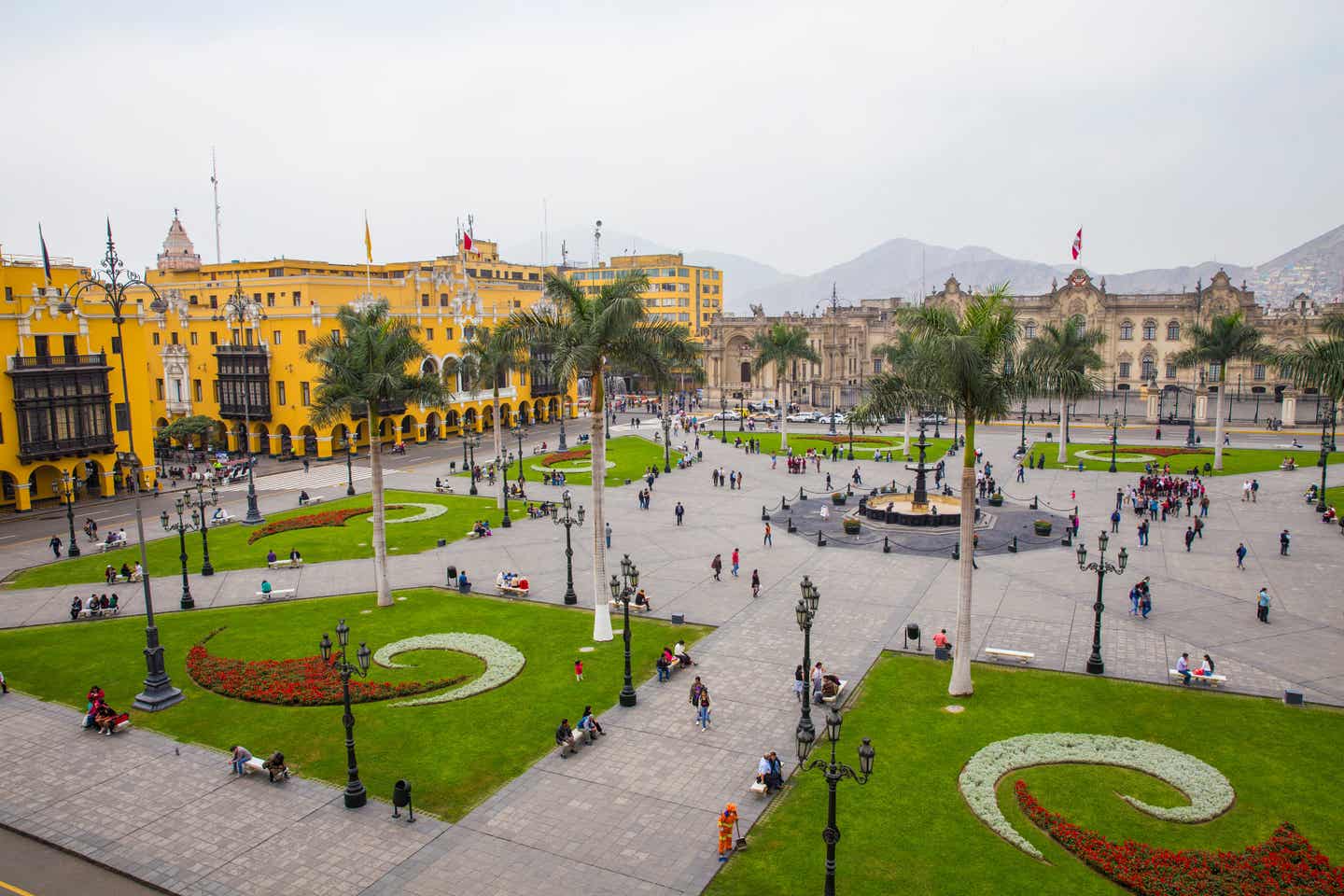 Urlaub in Peru – Plaza de Armas in Lima