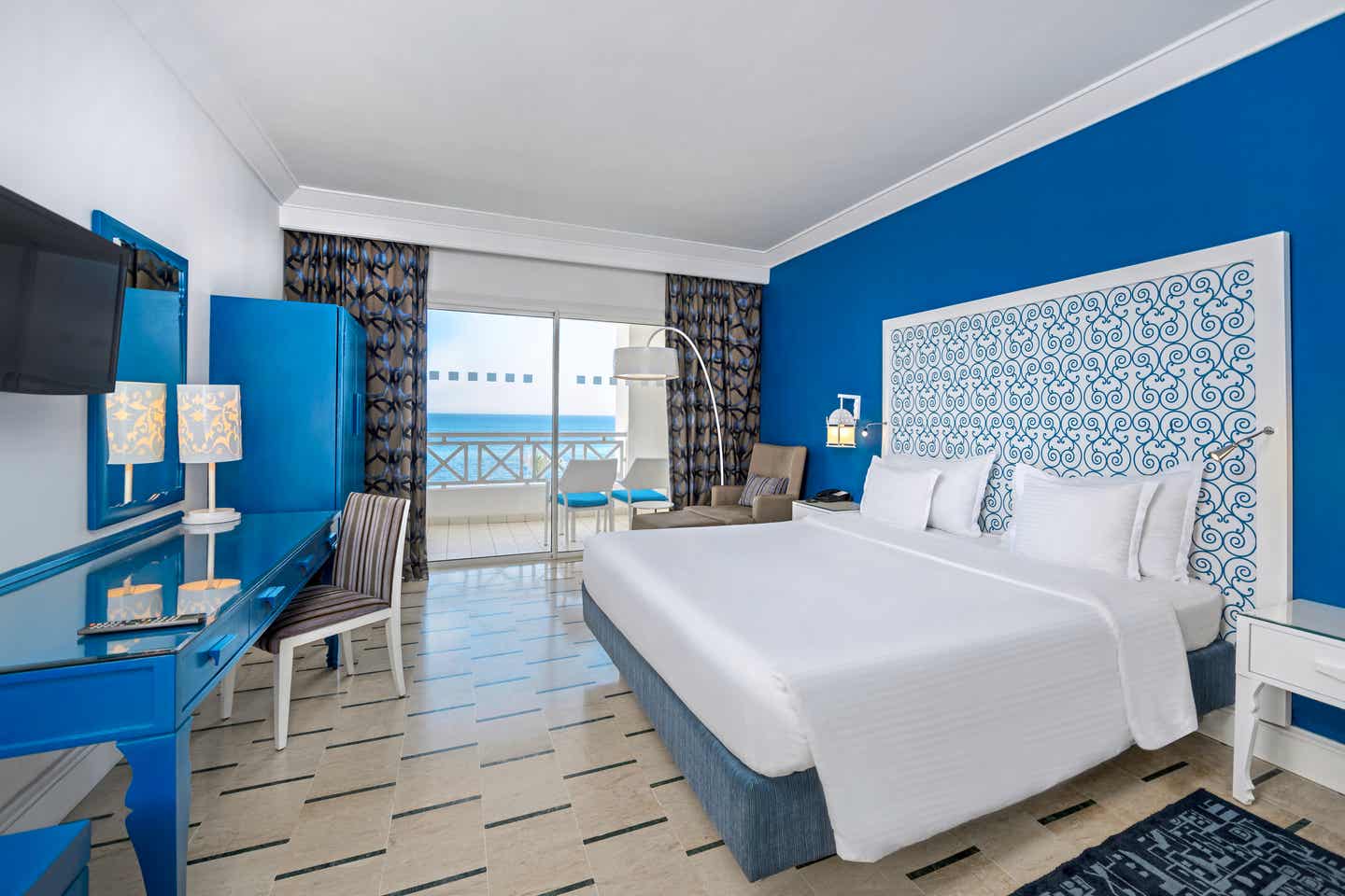 Blick ins Zimmer des Radisson Blu Resort & Thalasso Hammamet, Hammamet 