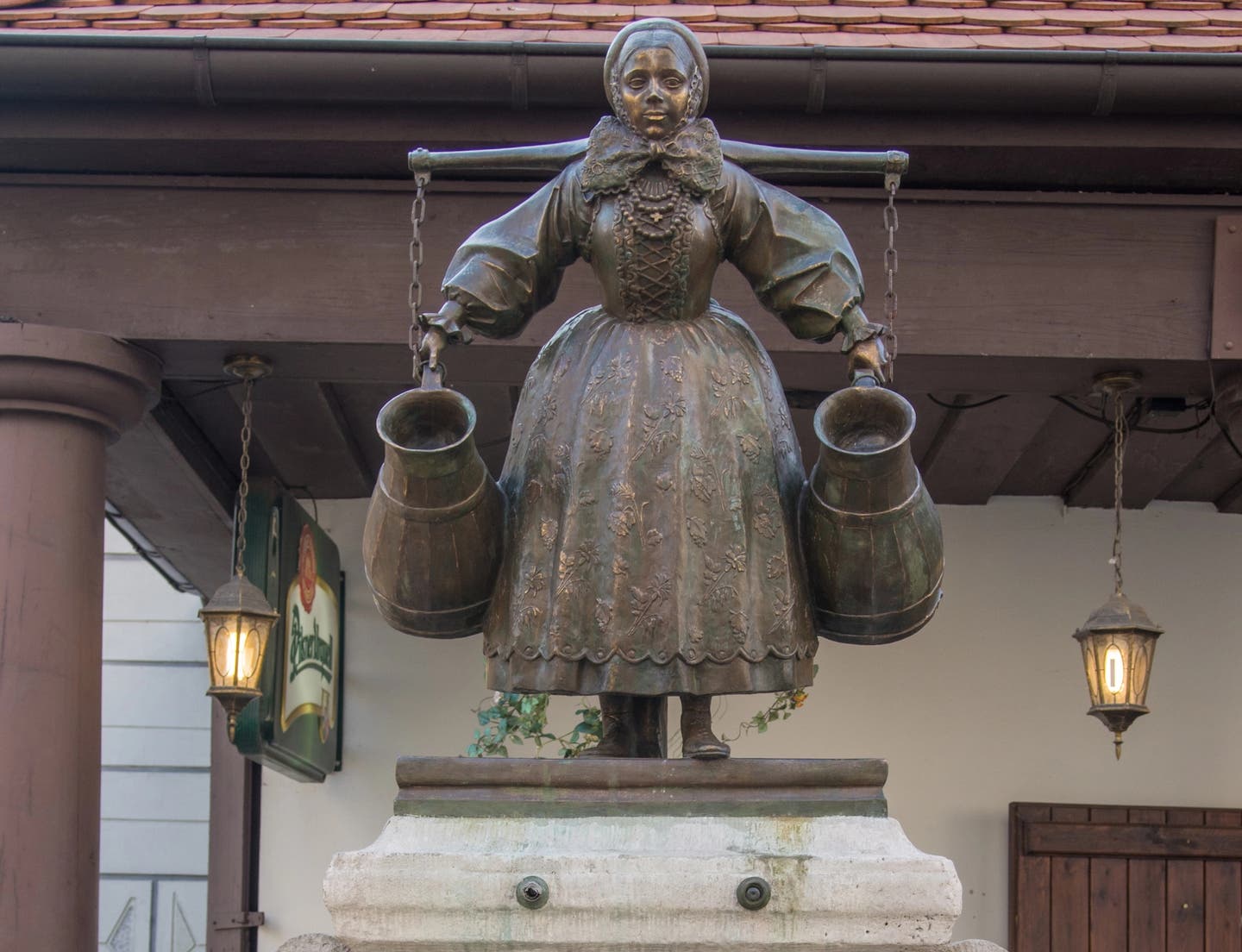 Brunnen Bamberka in Posen