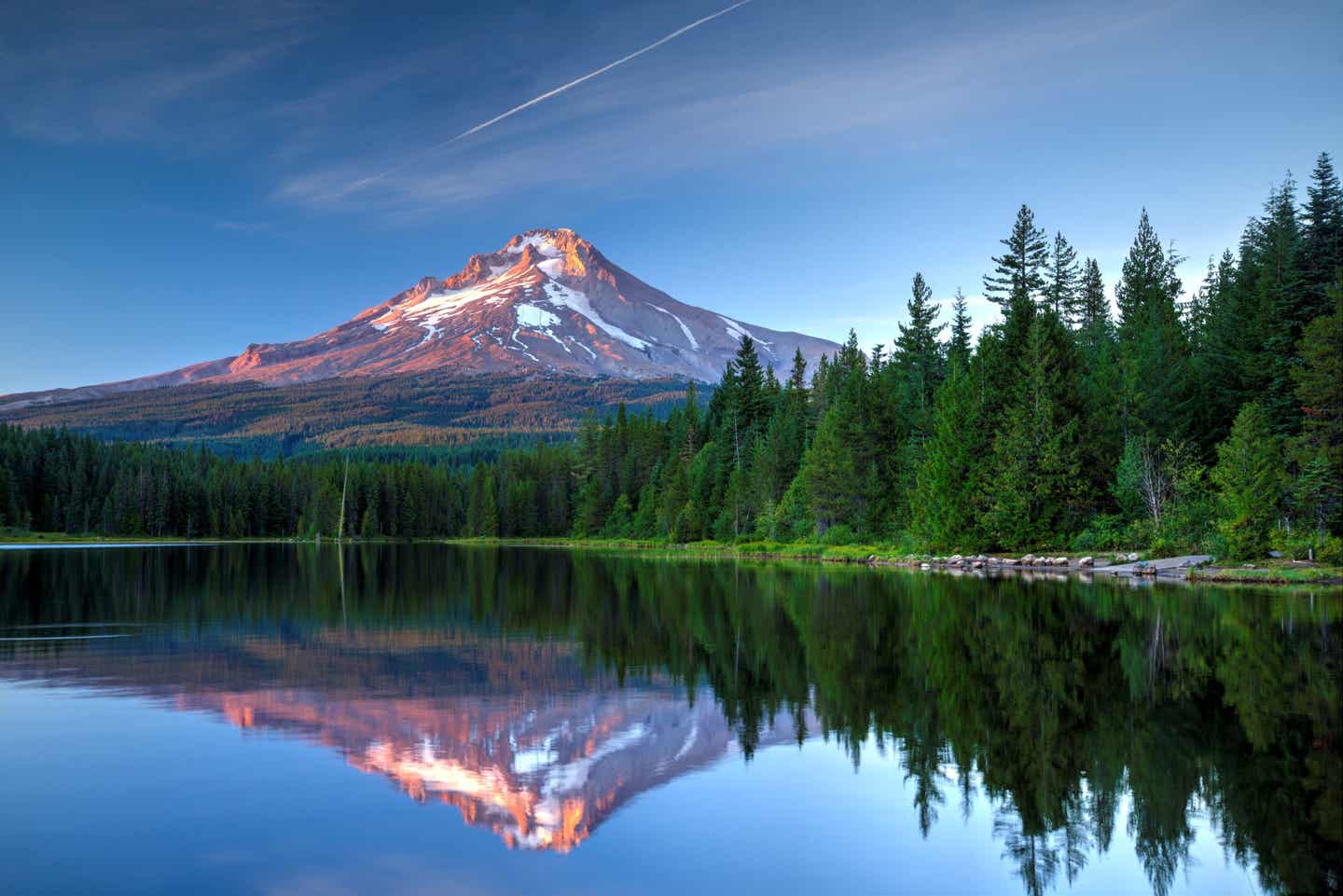 Der beeindruckende Mount Hood in Oregon