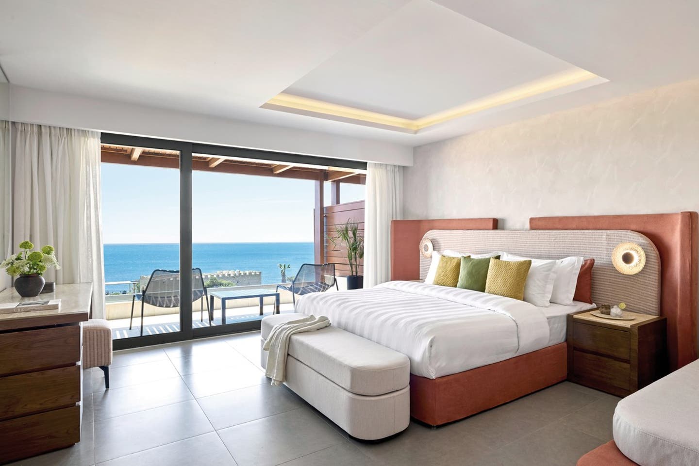 Wohnbeispiel Doppelzimmer Deluxe Meerblick