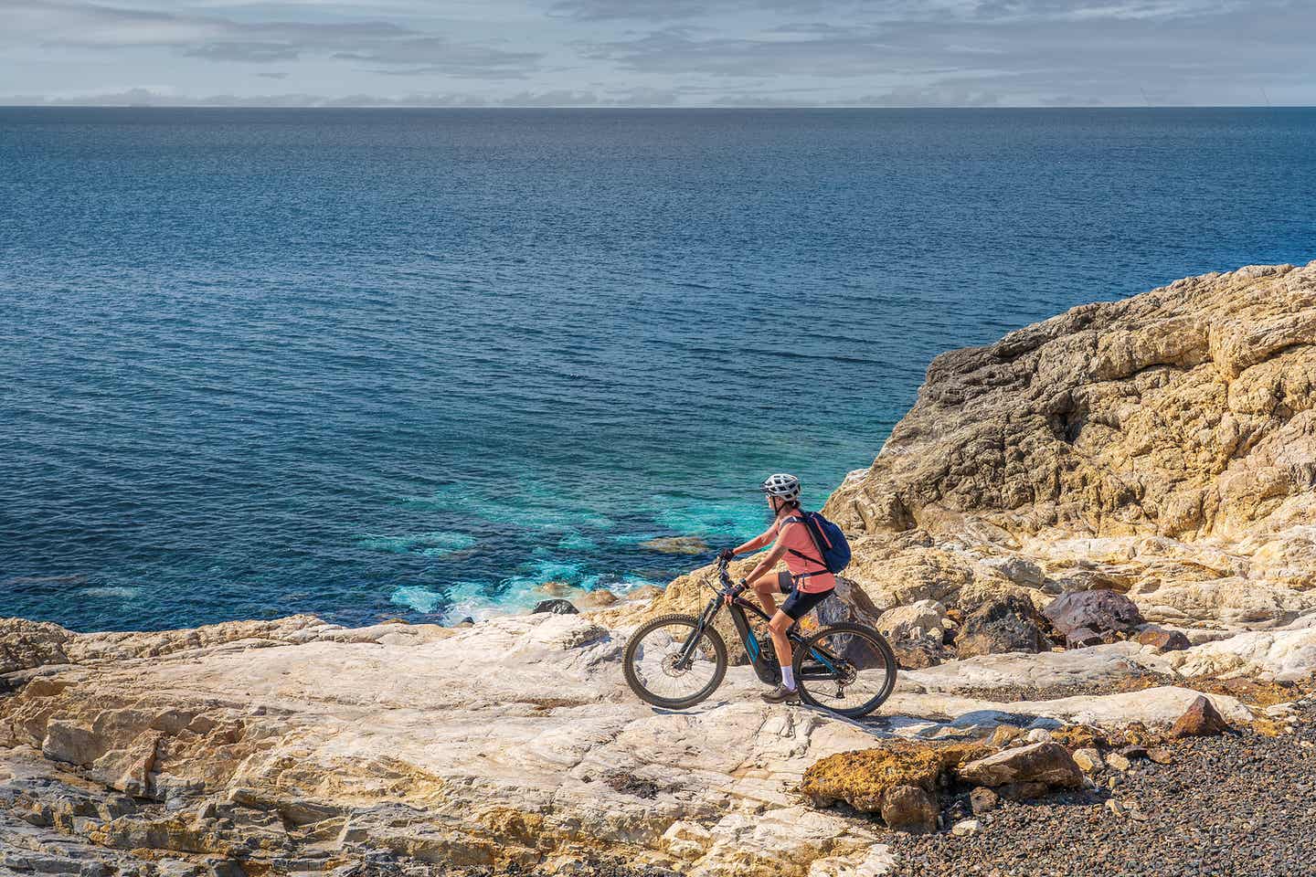 Radfahren auf Elba, im Nationalpark Toskanischer Archipel