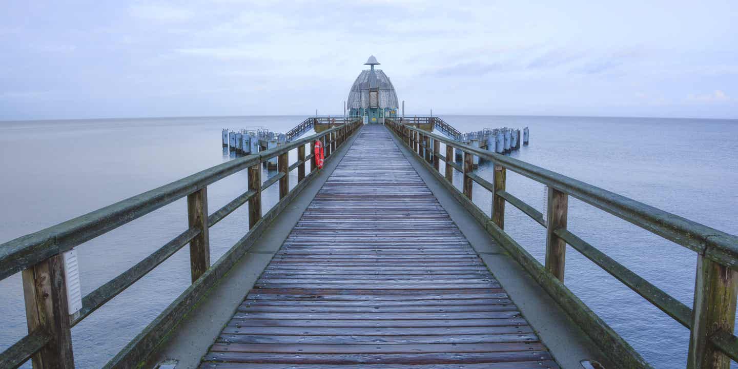 Familienurlaub Deutschland: Unterwassergondel auf Usedom in der Ostsee