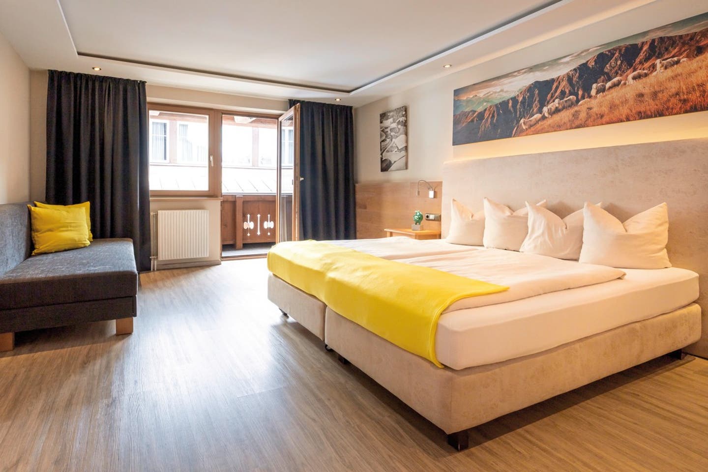 Wohnbeispiel Doppelzimmer Superior Secret Garden