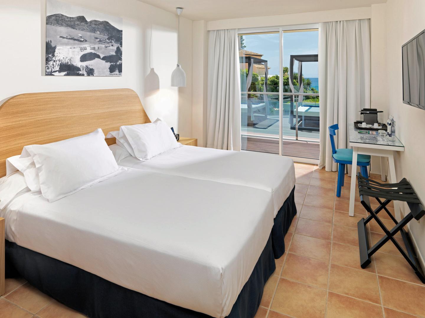 Wohnbeispiel Doppelzimmer Meerblick Chill-Out