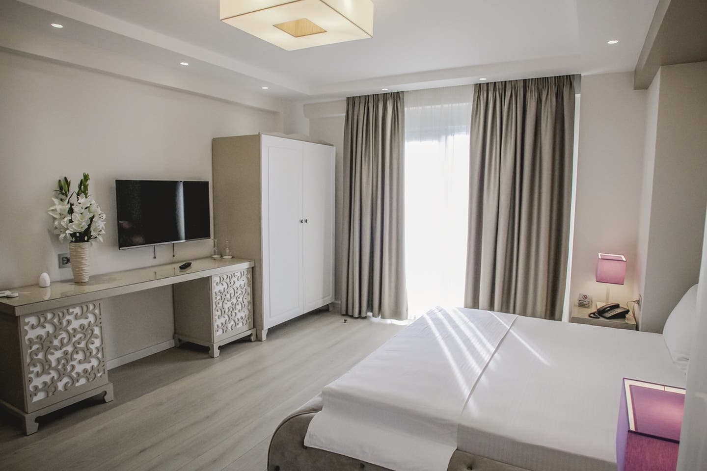 Wohnbeispiel Doppelzimmer Deluxe seitl. Meerblick