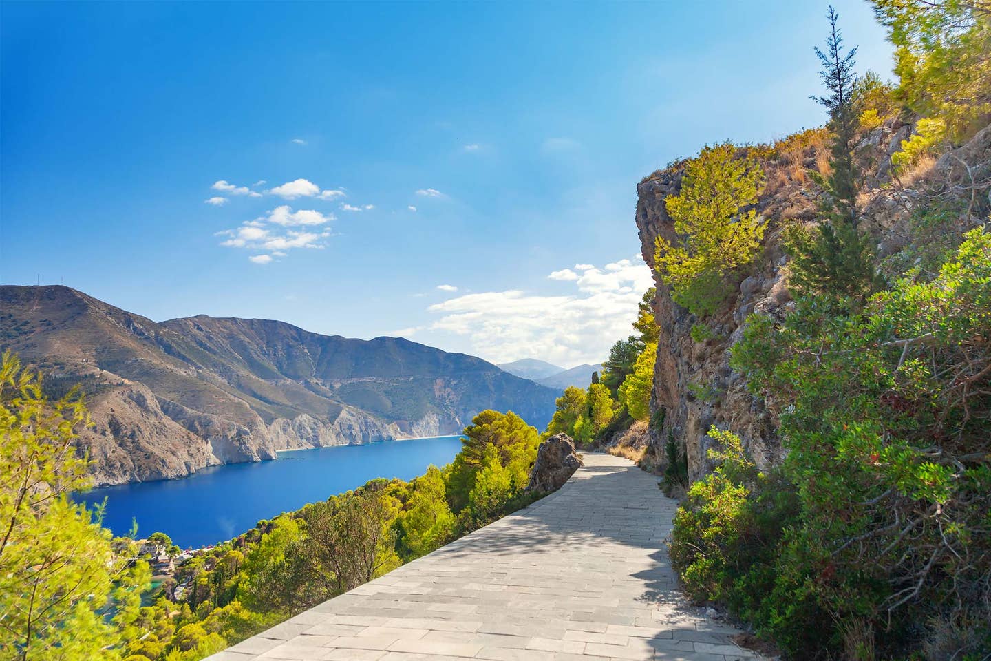 Kreta Wanderweg am Wasser vorbei