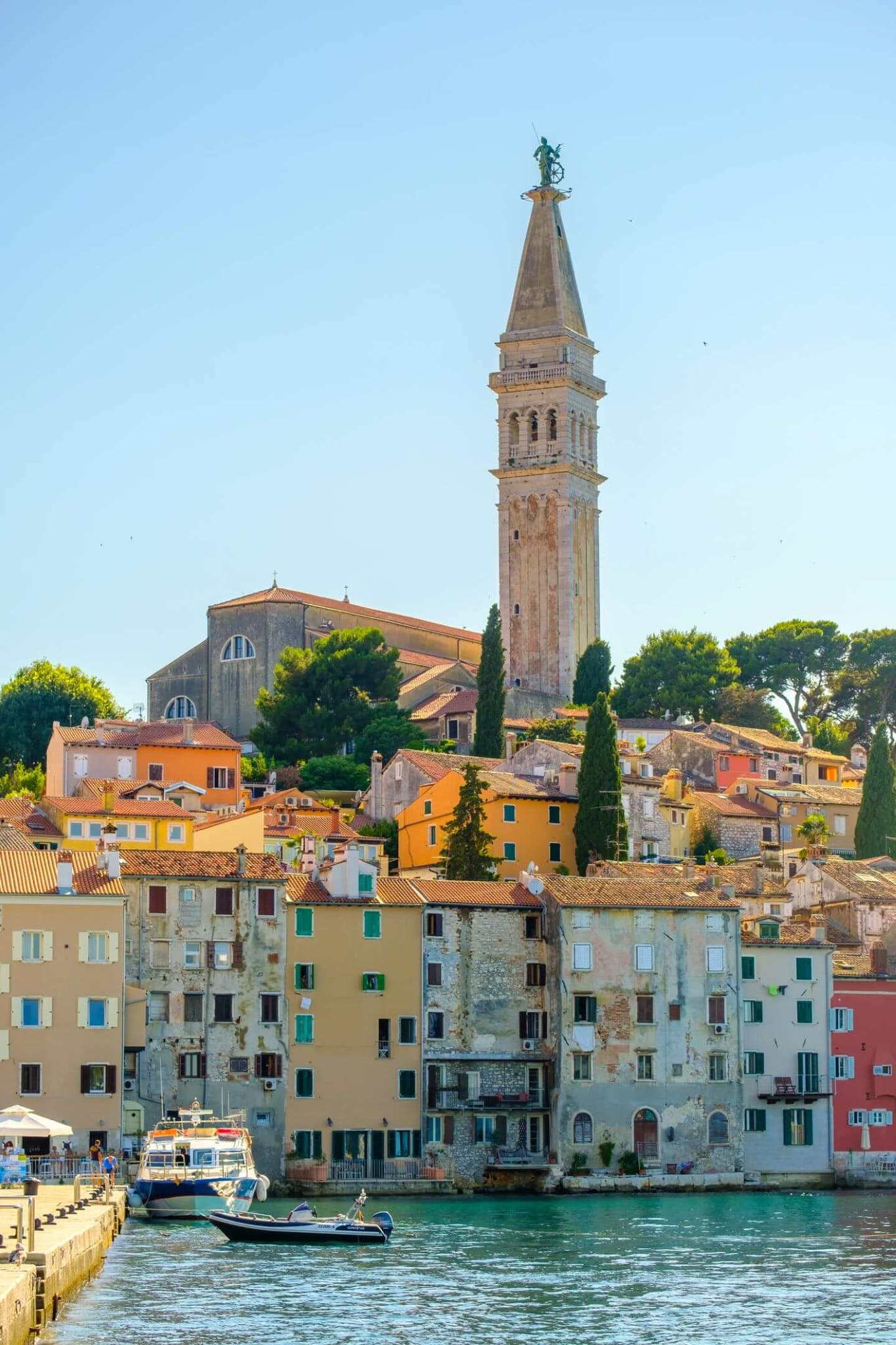 Kirchturm in Rovinj 