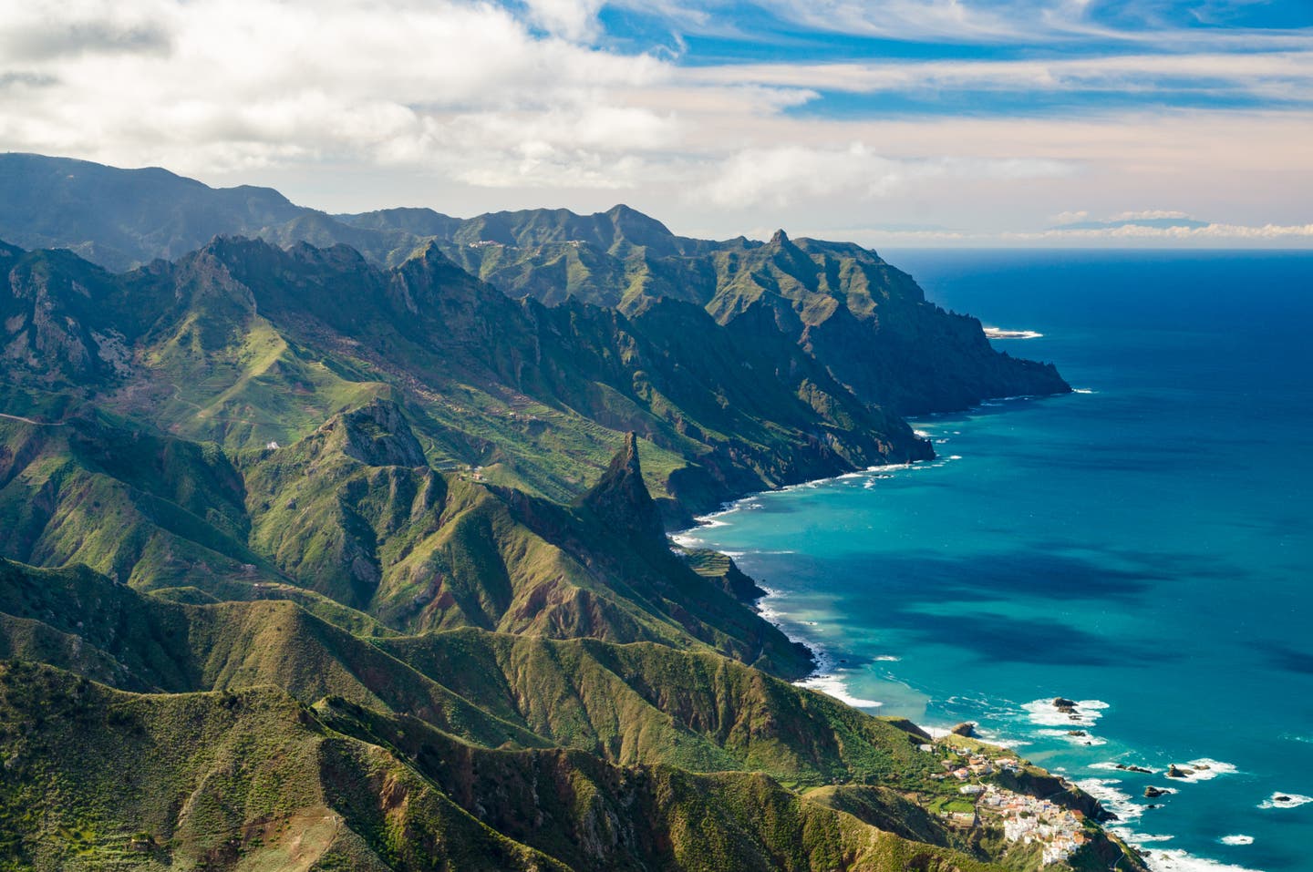 Anaga-Gebirge und Ozeanküste auf Teneriffa