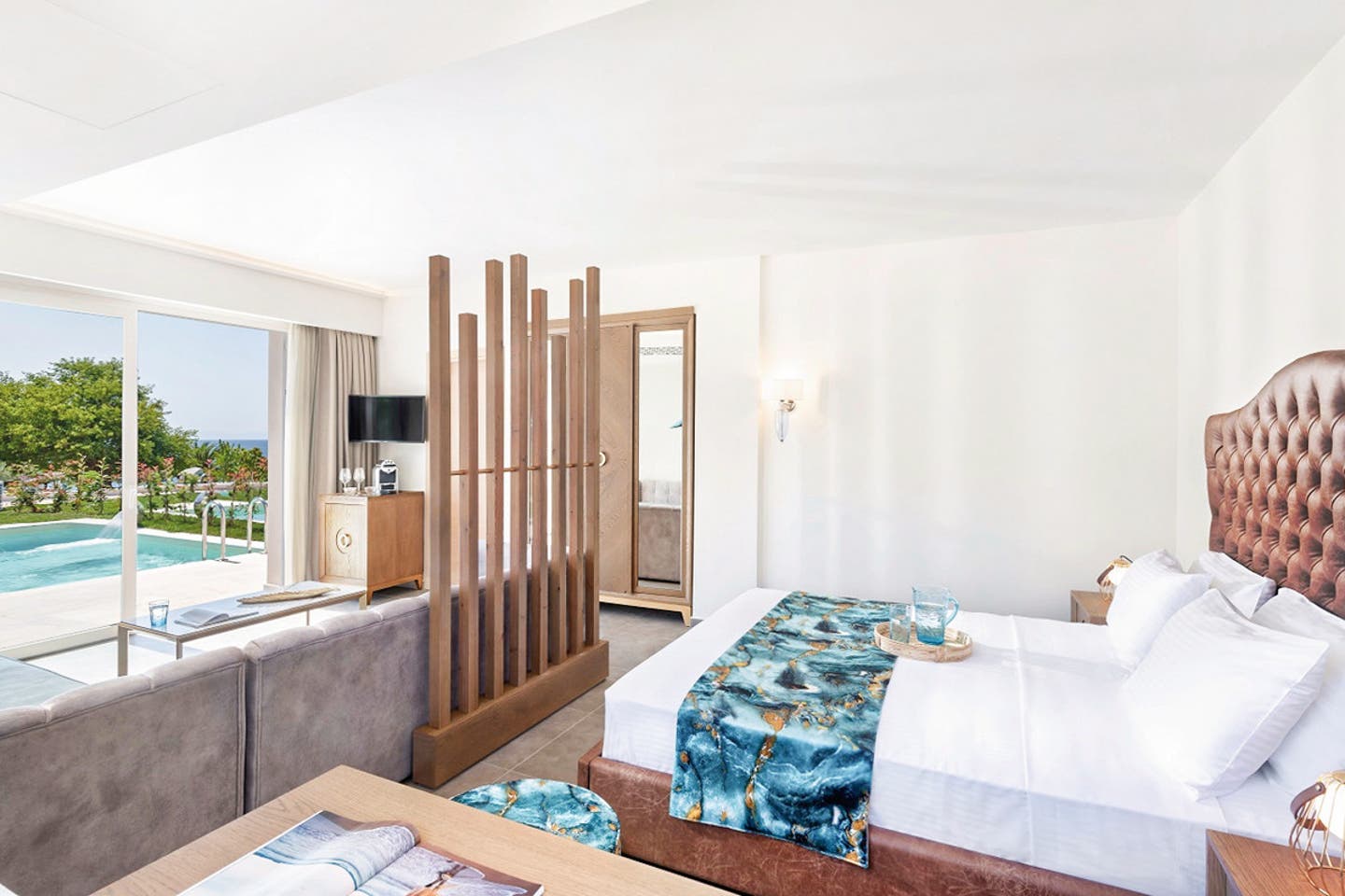 Wohnbsp. Juniorsuite Privatpool Meerblick