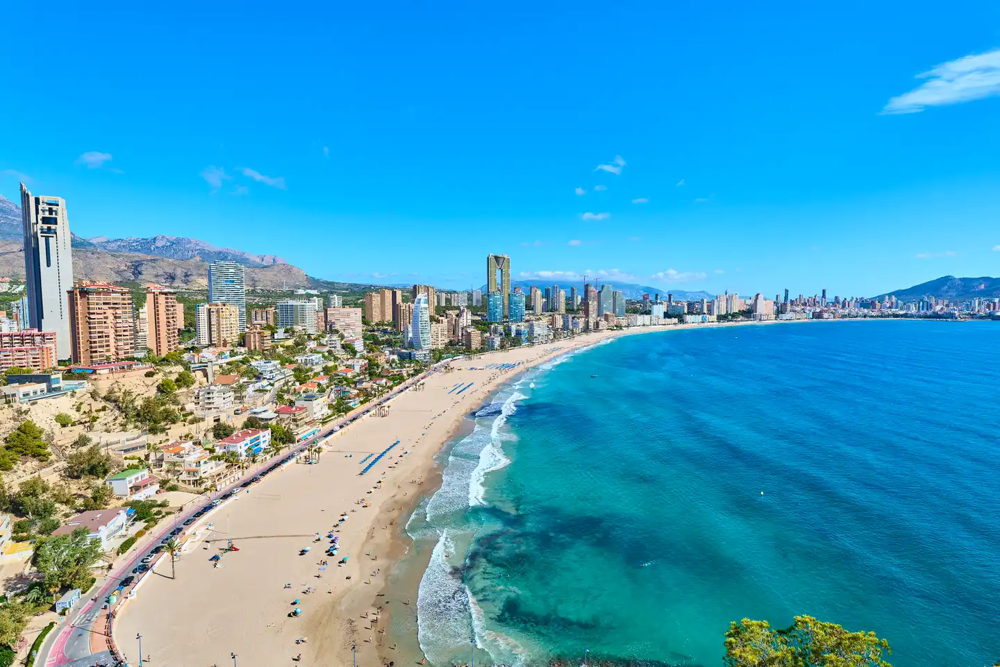 Benidorm Hotel: Luftaufnahme