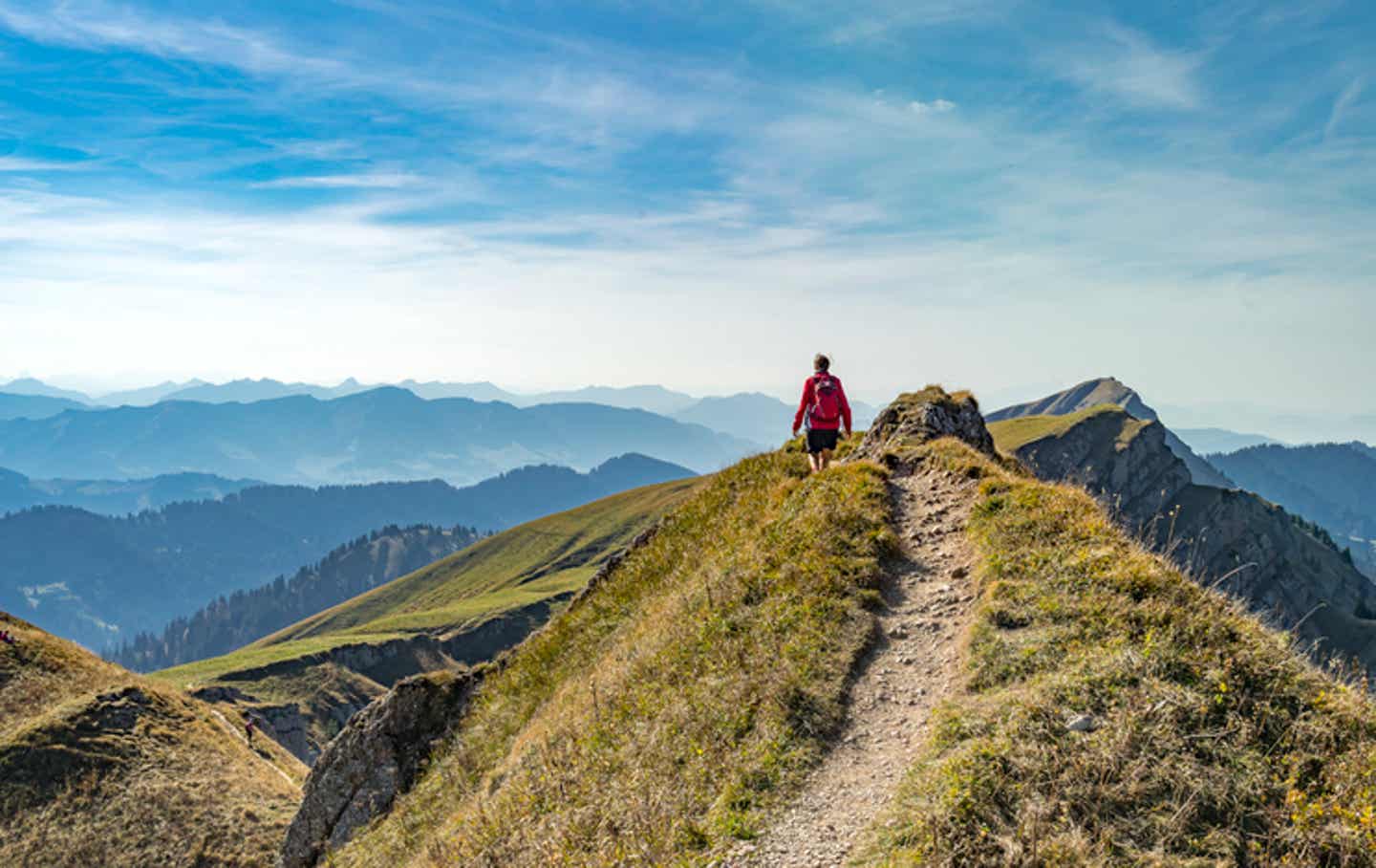 Nagelfluh-Gratwanderung in den Allgäuer Alpen