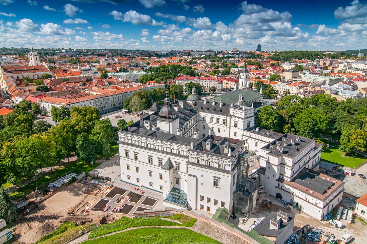 Litauen – Blick über Vilnius