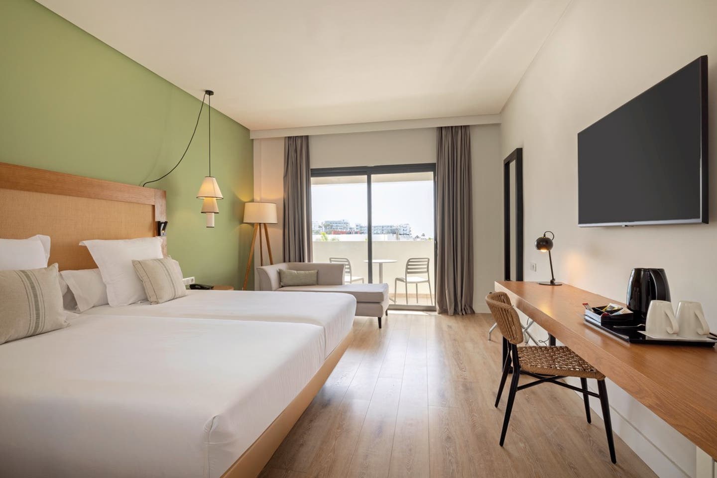 Wohnbeispiel Doppelzimmer Superior Poolblick