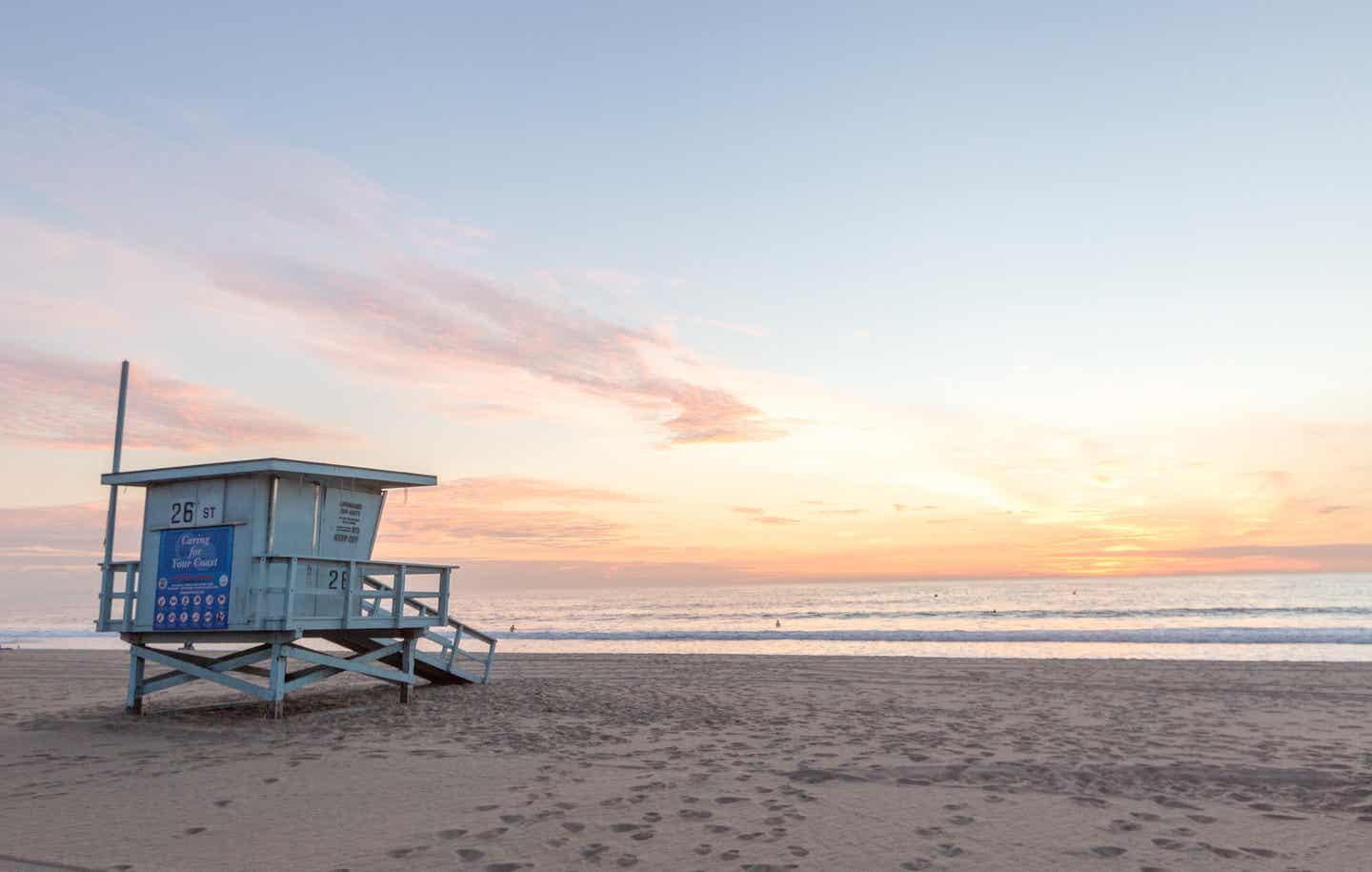 Die beste Reisezeit für die Westküste der USA. Southern California Beach