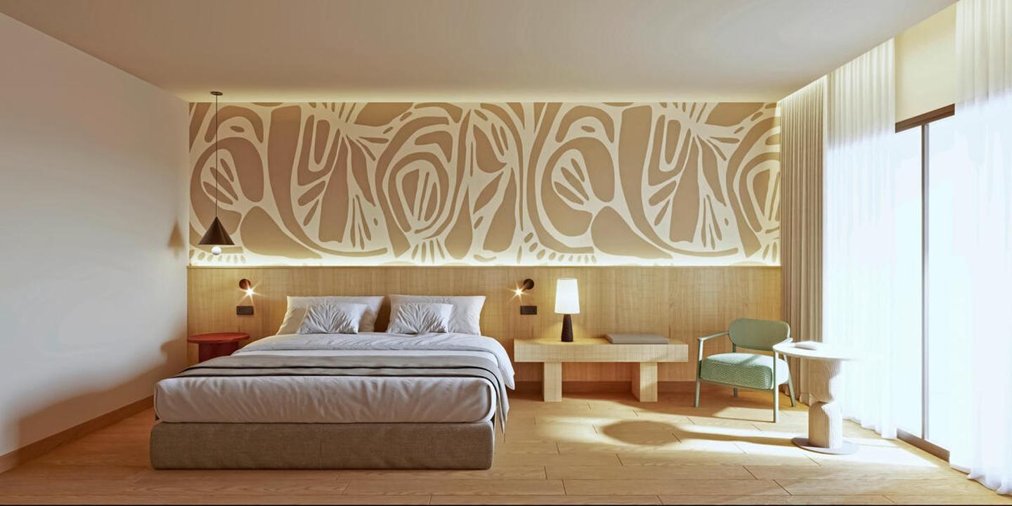 Doppelzimmer teilweise Meerblick Kingsize-Bett Sofabett