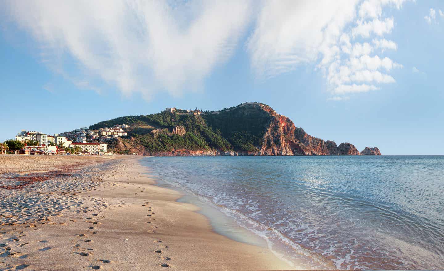 Kleopatra-Strand in Alanya: Baden wie Könige