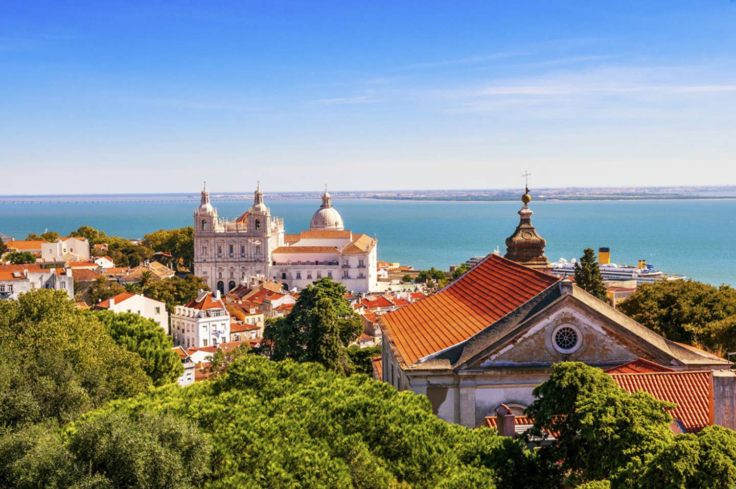 Städtereise Portugal - Blick auf Lissabon