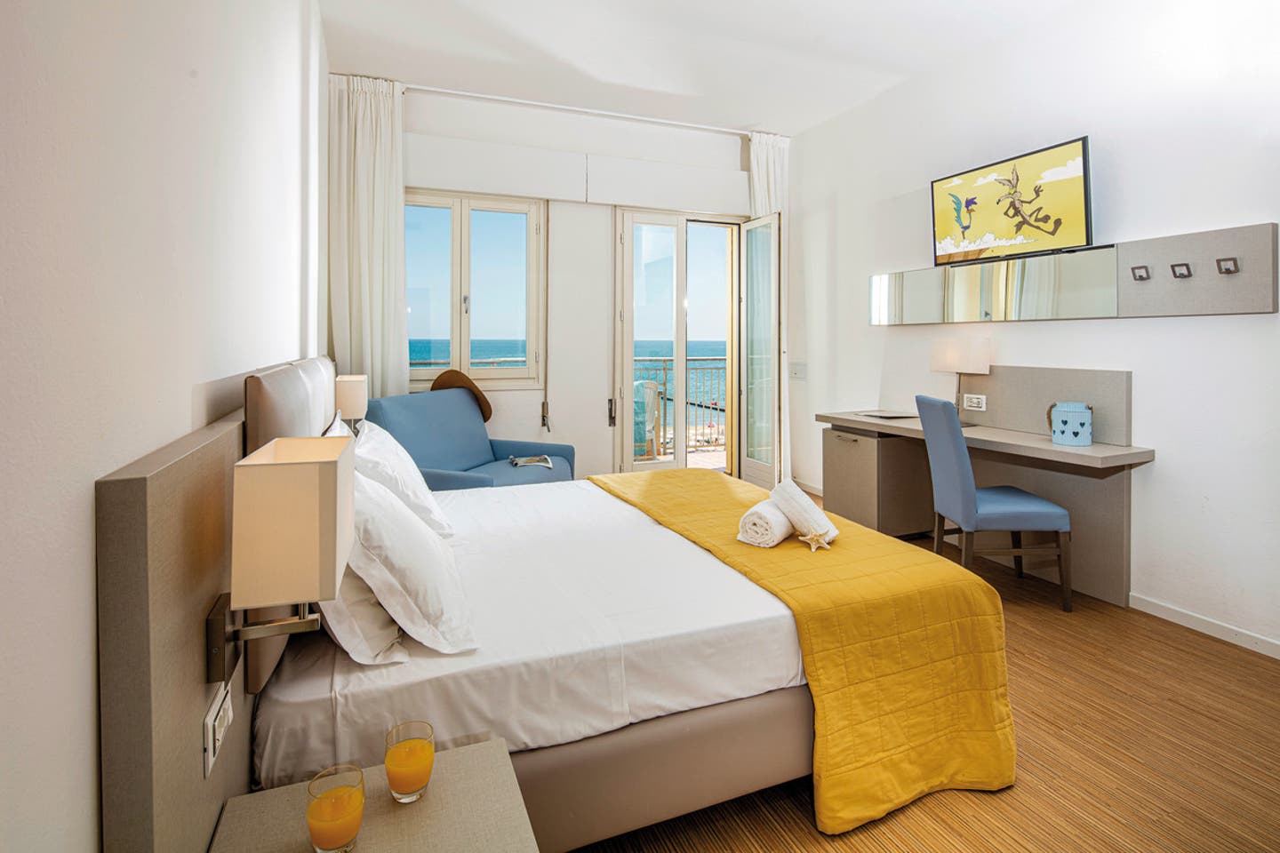 Wohnbeispiel Doppelzimmer Meerblick