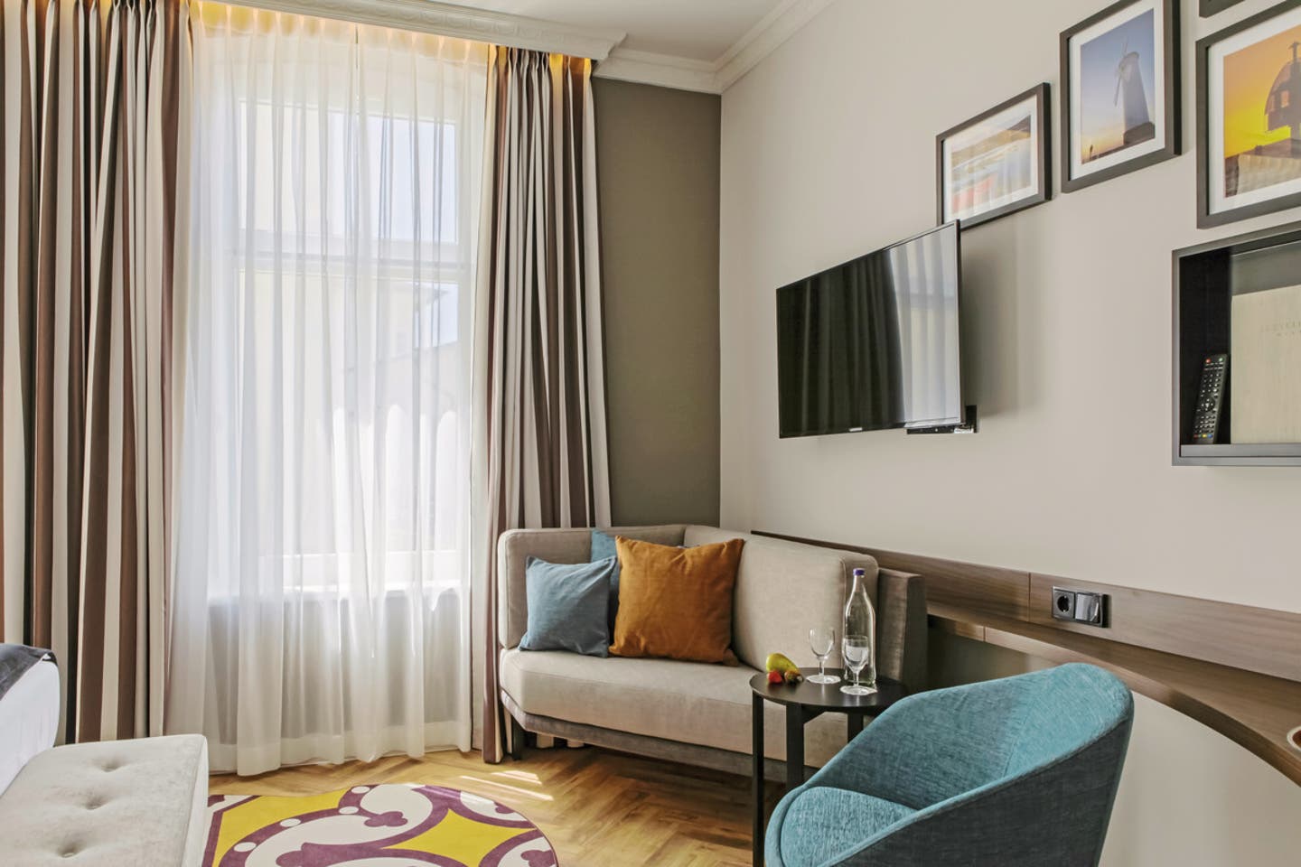 Wohnbeispiel Doppelzimmer Landseite D&uuml;ne