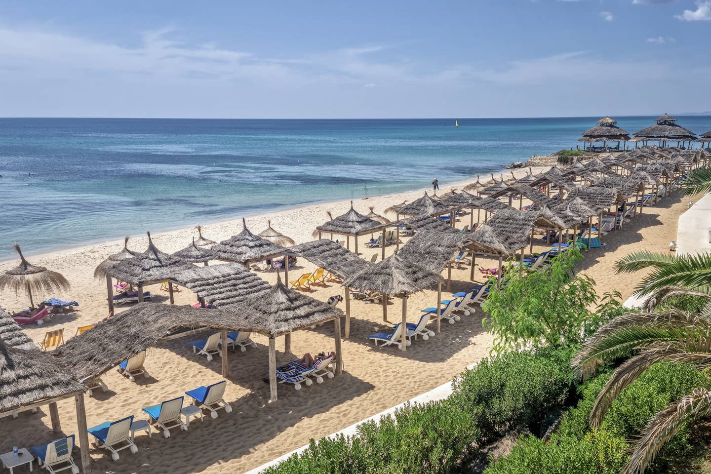 Tunesien mit Kindern am Strand von Hammamet genießen