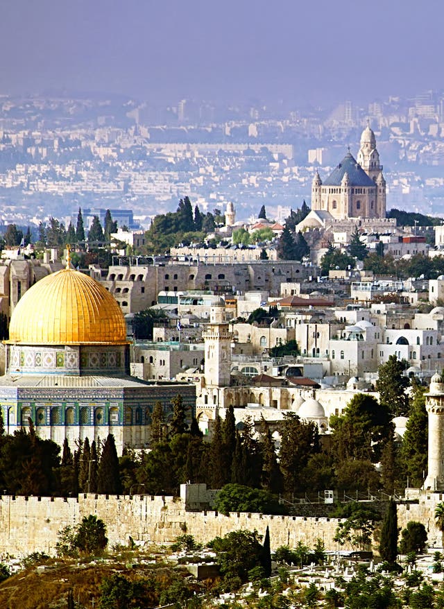 Israel Urlaub Israel – Stadtpanorama von Jerusalem