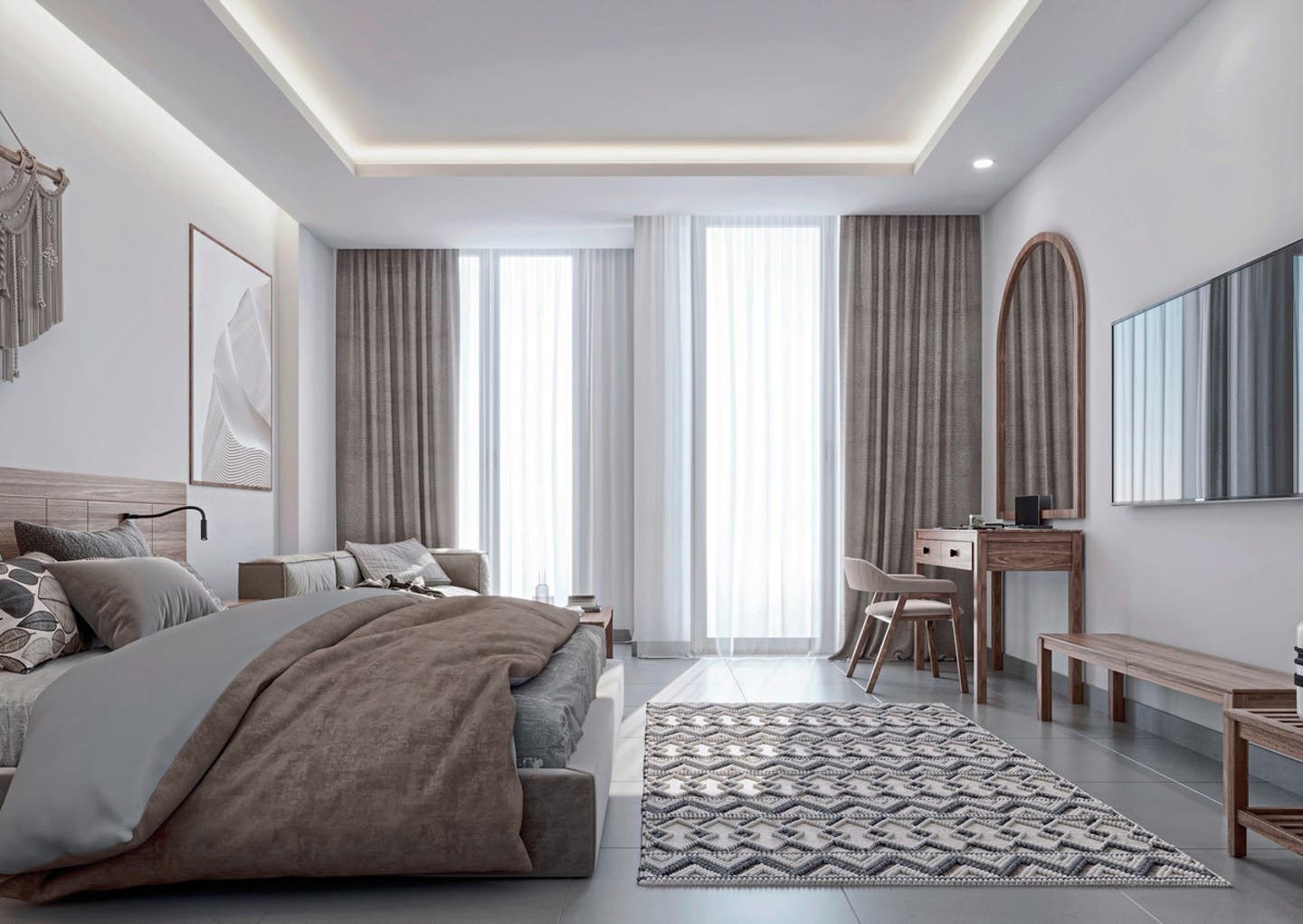 Wohnbeispiel Doppelzimmer Komfort