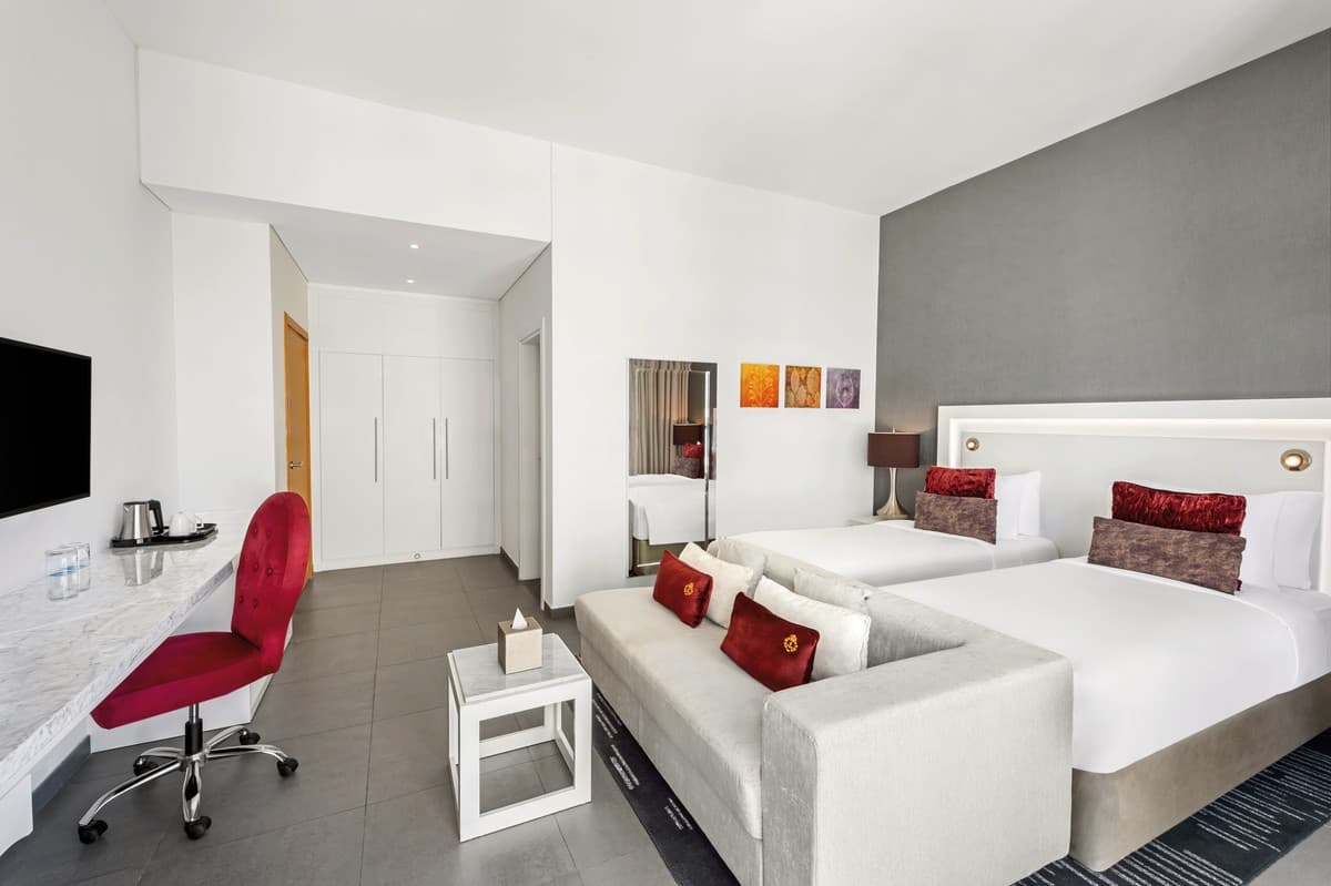 Wohnbeispiel Superior Room High Floor Balcony, with Soluna Beach Access