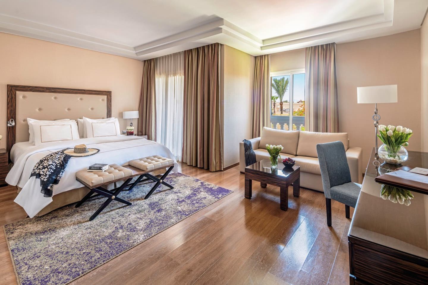 Wohnbeispiel Doppelzimmer Deluxe Aqua