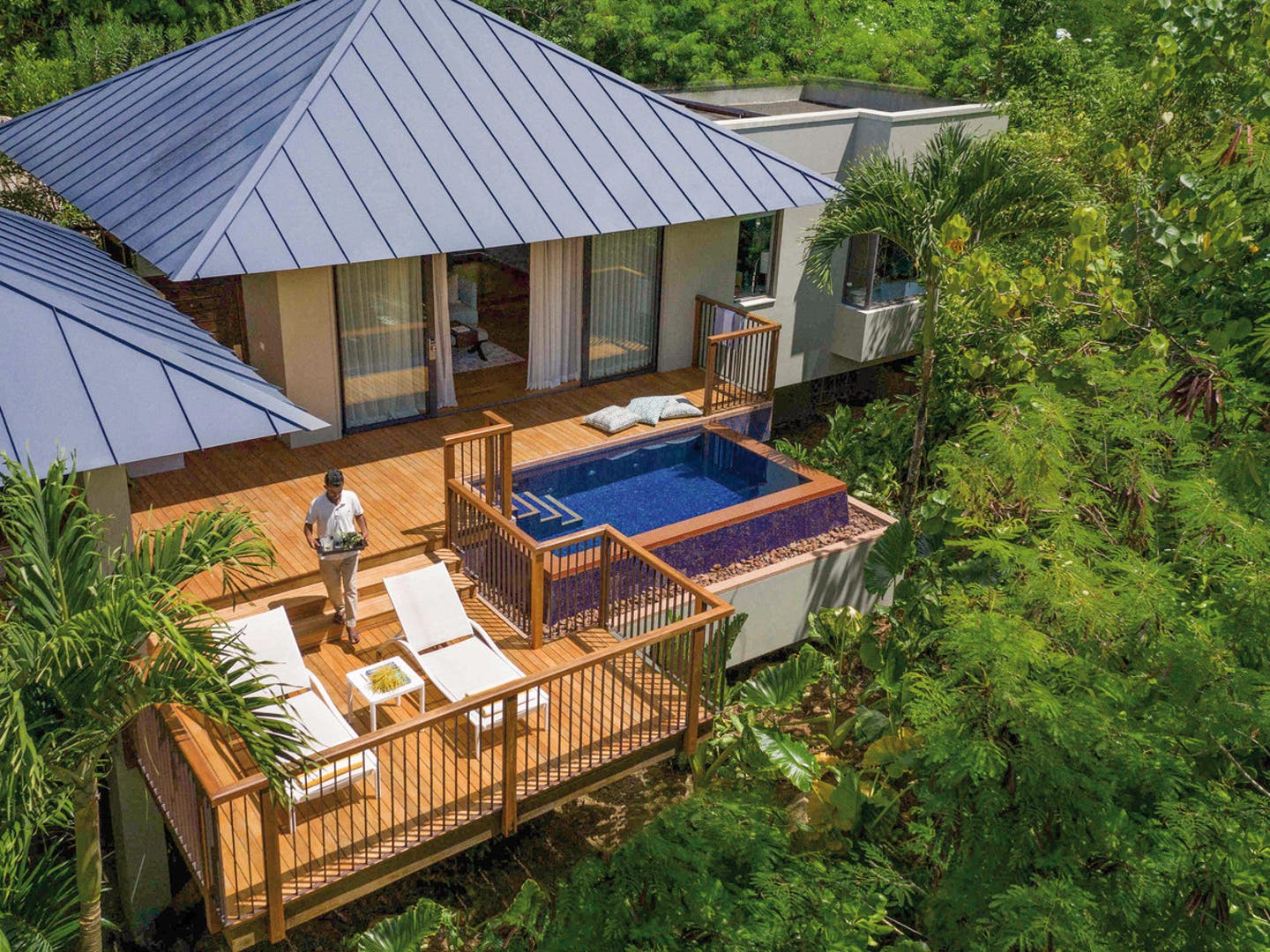 Wohnbeispiel Hillside Pool Villa Garden View Twin