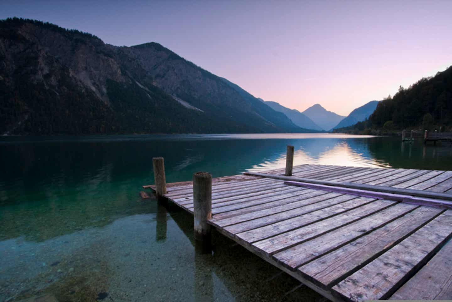 Einzigartige Seen-Idylle am Plansee in Tirol