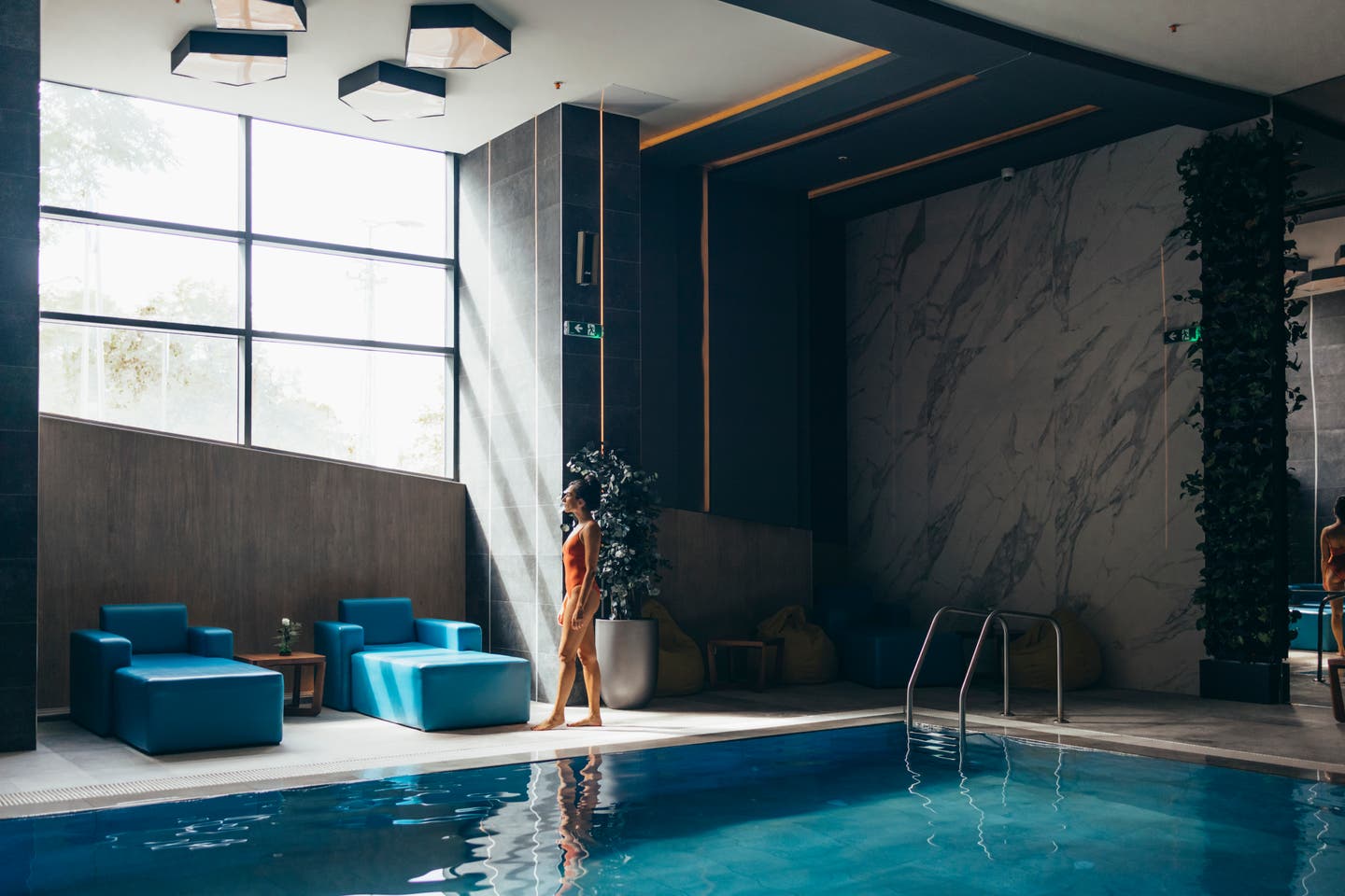 Wien Hotel mit Pool: Indoor Pool in Hotel in Wien