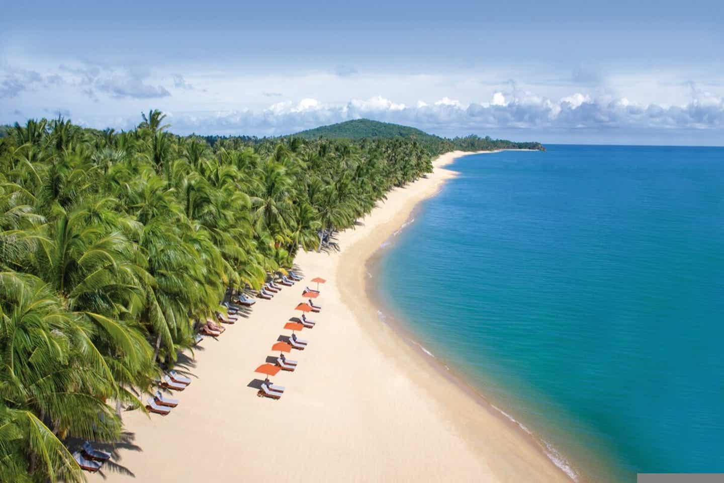 Strandzugang im Hotel von Santiburi Koh Samui