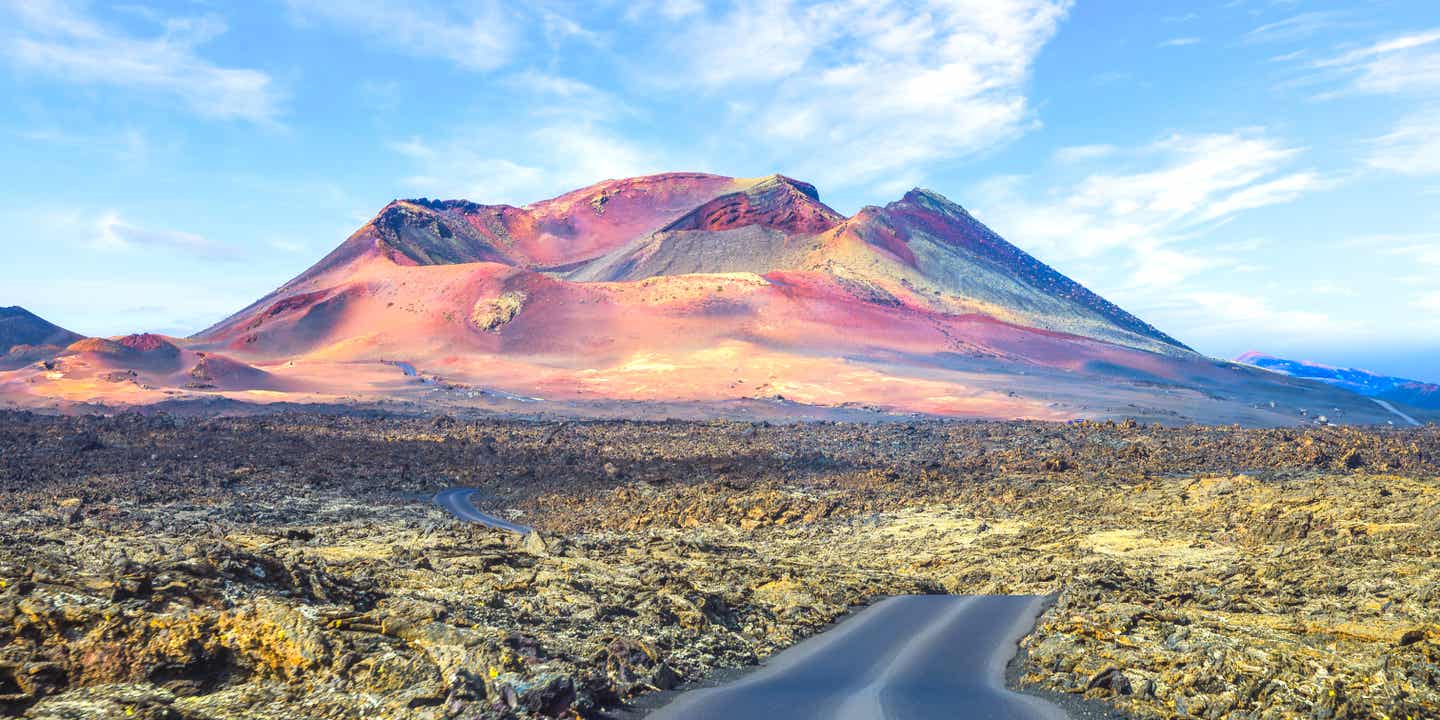 Timanfaya-Nationalpark auf Lanzarote in Spanien