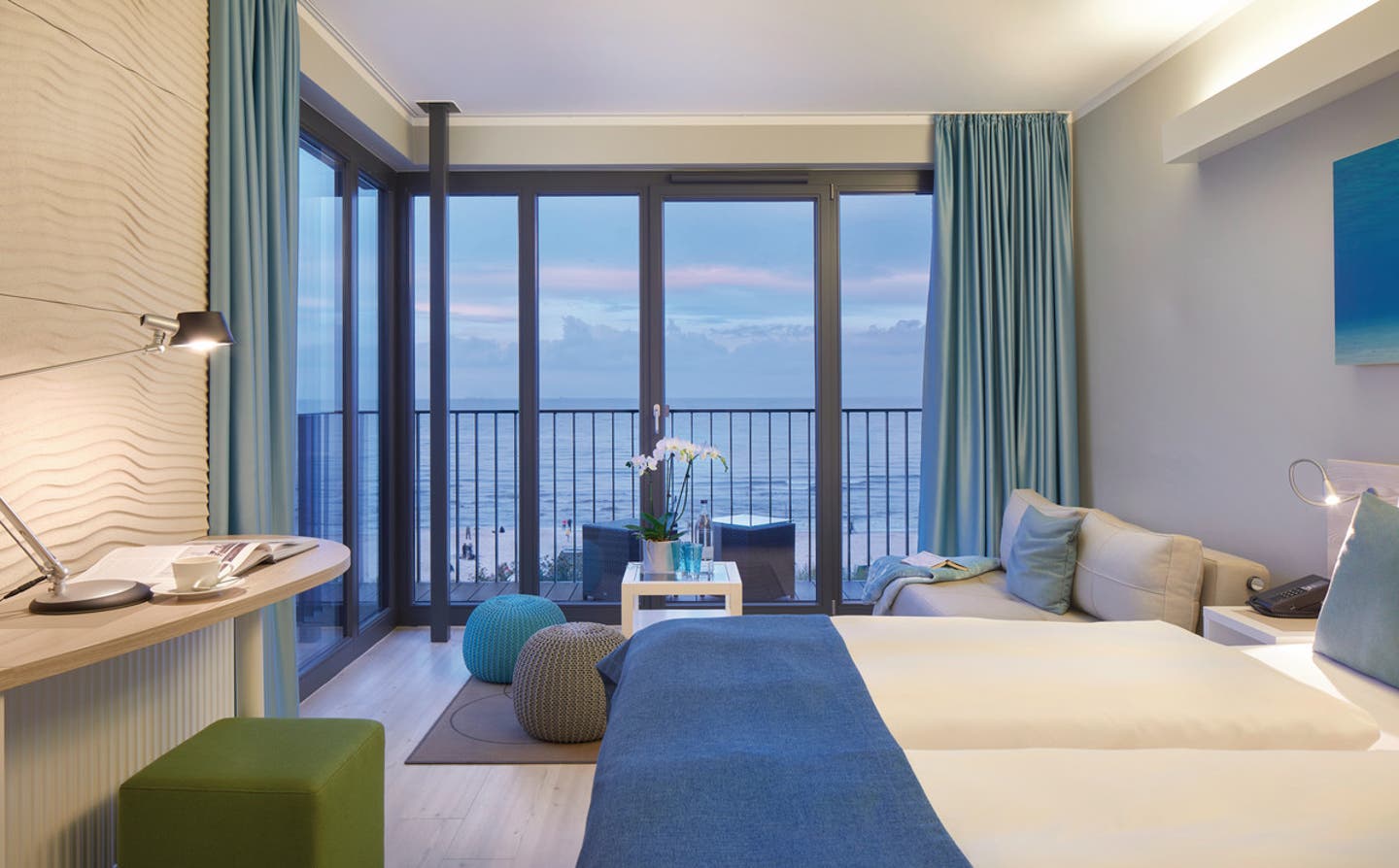 Wohnbeispiel Doppelzimmer Meerseite