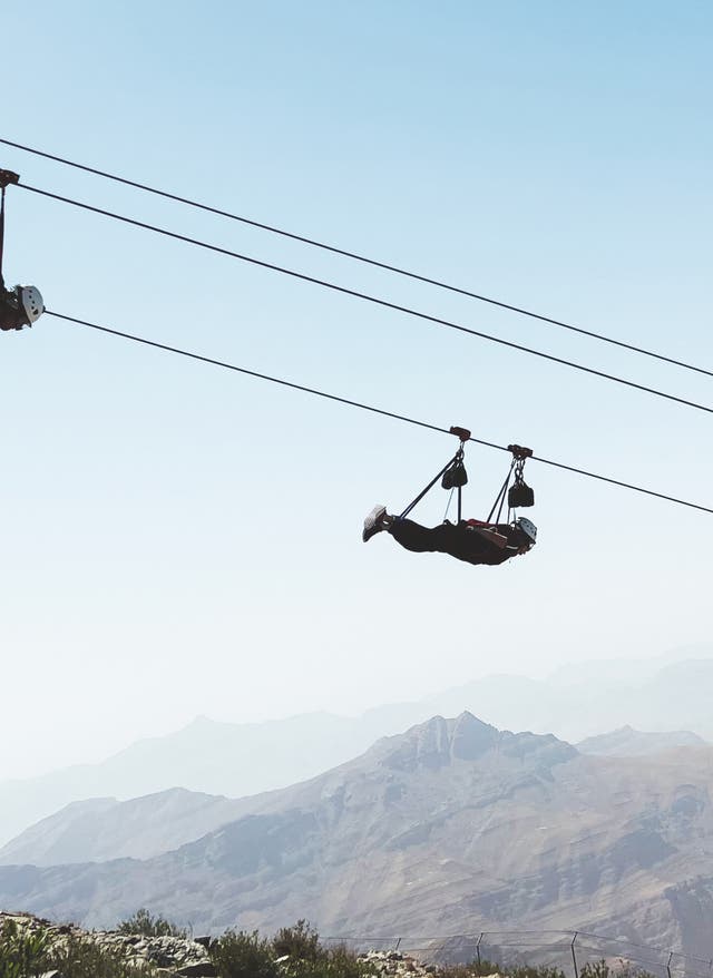 Jebel Jais Die längste Zipline der Welt am Jebel Jais