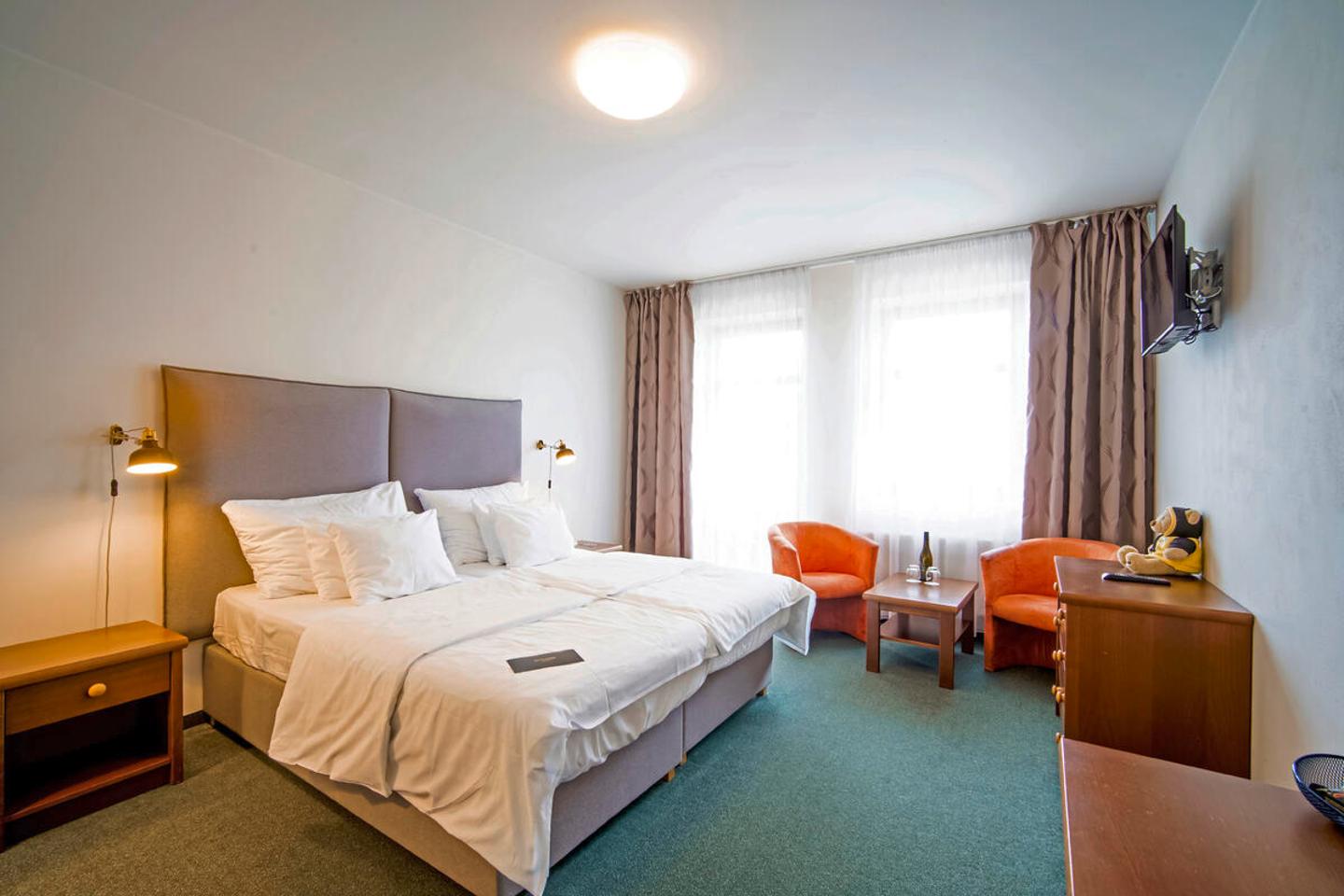 Wohnbeispiel Doppelzimmer Superior mit Balkon