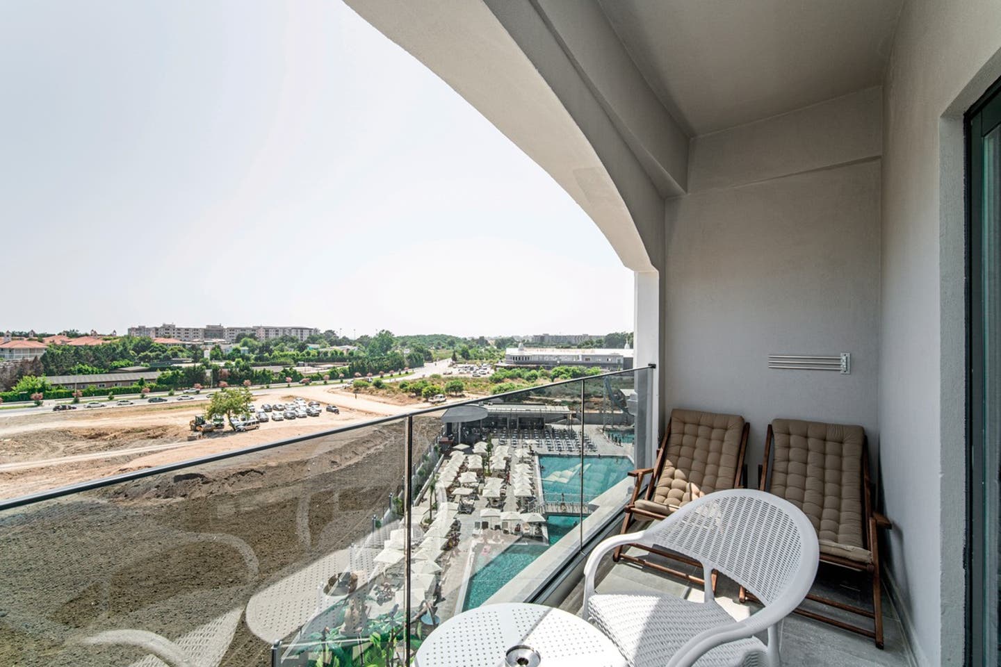 Wohnbeispiel Doppelzimmer Superior Poolblick