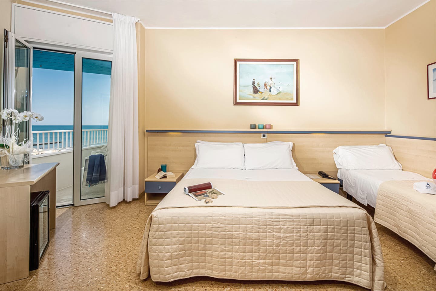 Doppelzimmer Classic seitl. Meerblick