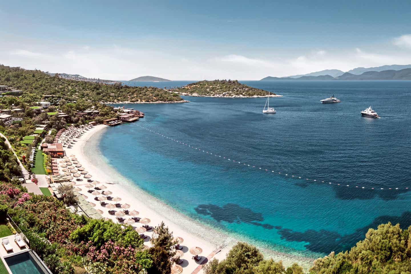 Mandarin Oriental, Bodrum: Strand und Meer