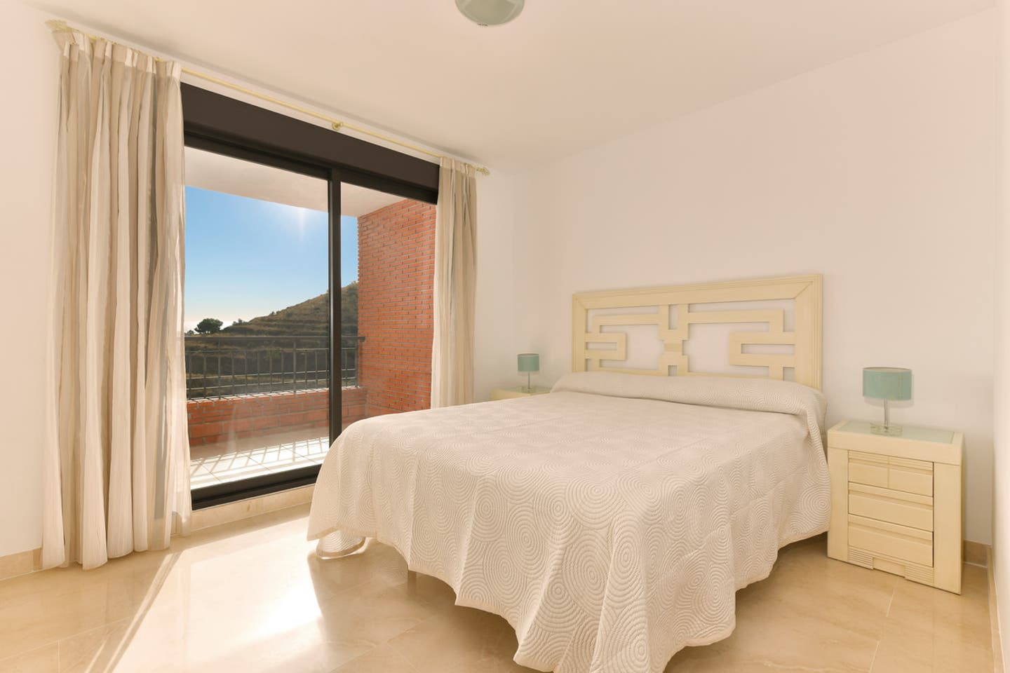 Wohnbeispiel Appartement 2 Schlafzimmer seitl. Meerblick