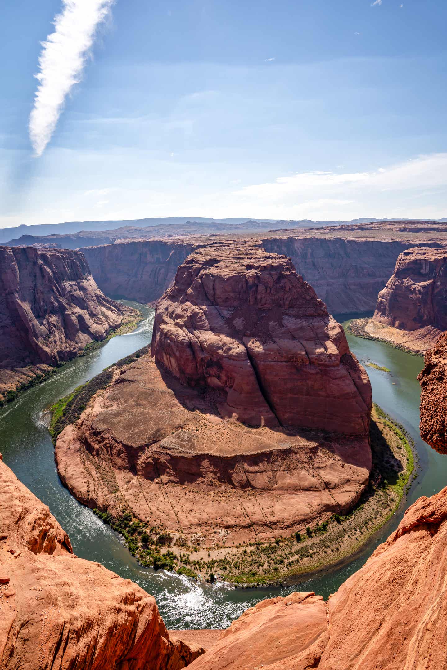 Grand-Canyon-Nationalpark: Horseshoe Bend im Canyon