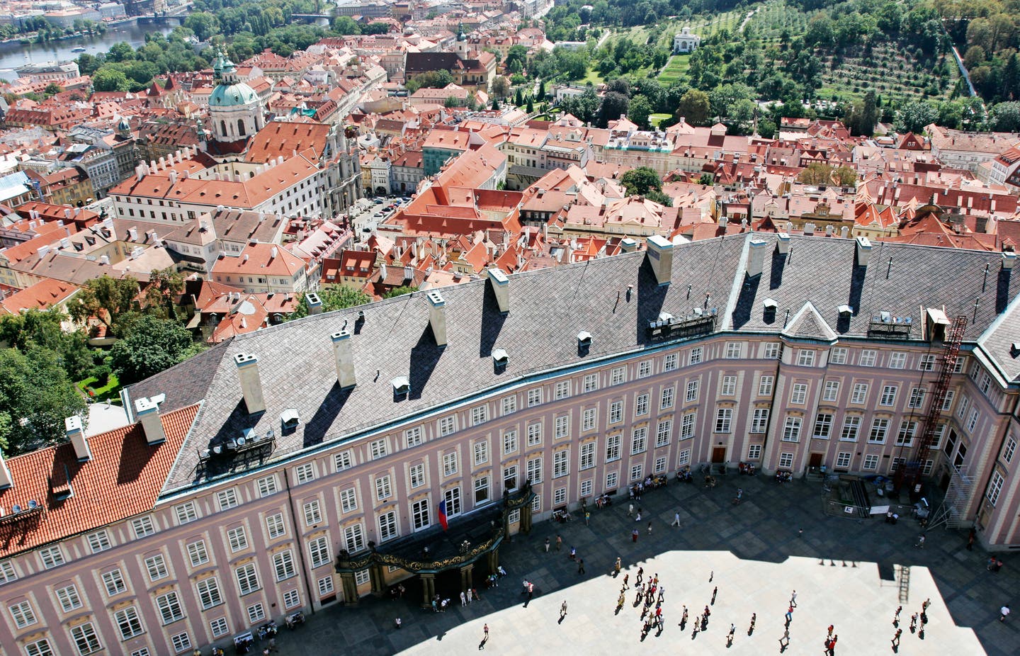 Blick auf prager Innenstadt