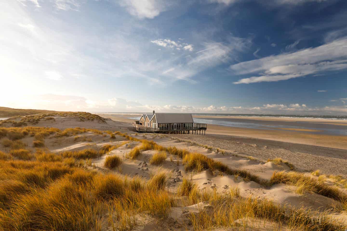 Die holländische Nordsee: Strand und Meer