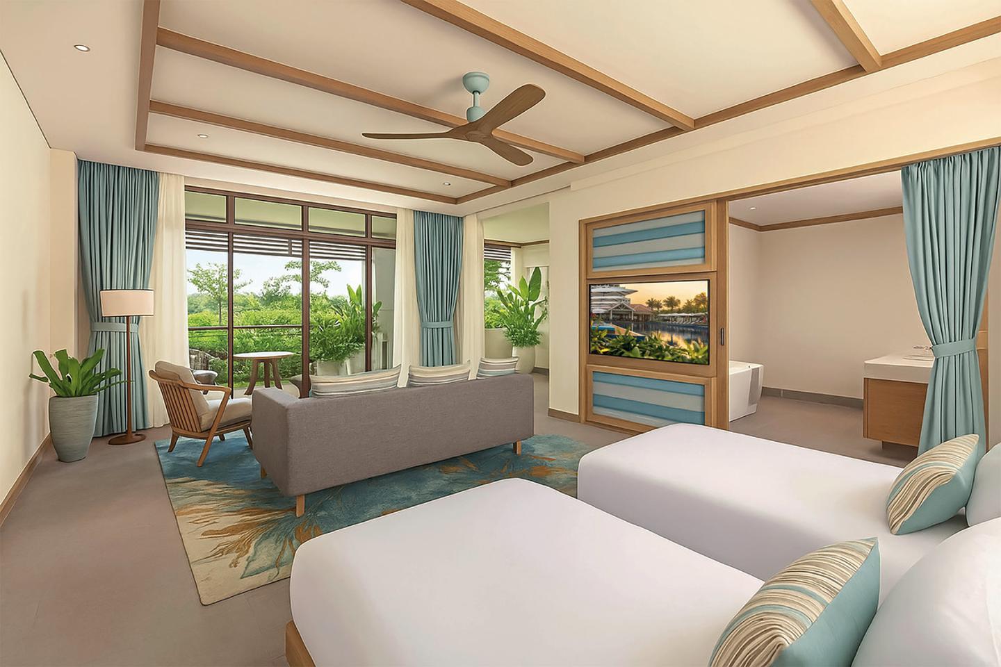 Wohnbeispiel Garden View Suite