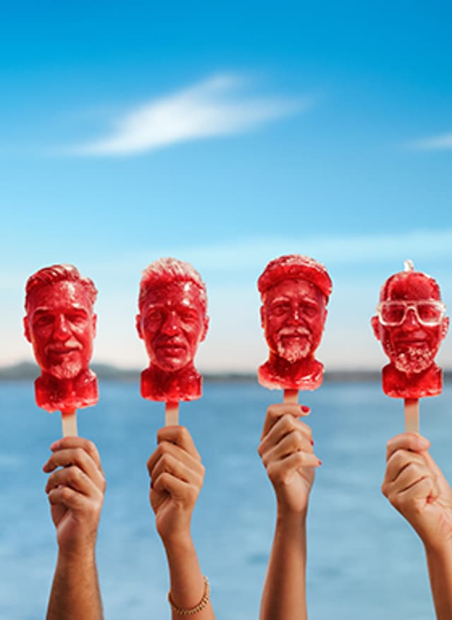 Jetzt Familienangebote entdecken Angebote für Familien: Die Fantastischen Vier als Eis am Stiel